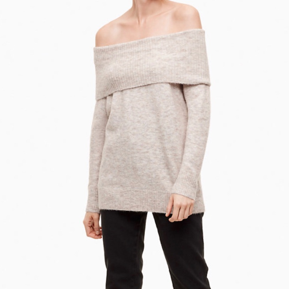 Wilfred Free Faretta Off the Shoulder Sweater